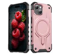 Coque de téléphone compatible avec la coque compatible avec iPhone 13, coque magnétique hybride classique compatible avec téléphone portable, mince étui de protection antichoc standard contre les