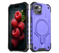 Coque de téléphone compatible avec la coque compatible avec iPhone 13, coque magnétique hybride classique compatible avec téléphone portable, mince étui de protection antichoc standard contre les