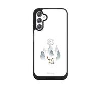 Coque de Telephone Compatible avec Samsung Galaxy A14 5G Coque NIVOpure Noire Avatar Le dernier maître de l'air Momo Produit sous Licence Officielle