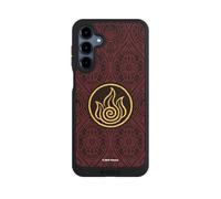 Coque de Telephone Compatible avec Samsung Galaxy A16 5G Coque NIVOpure Noire Avatar Le dernier maître de l'air Feu Produit sous Licence Officielle