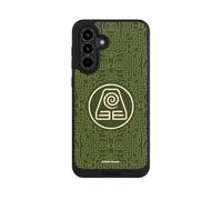 Coque de Telephone Compatible avec Samsung Galaxy A36 5G Coque NIVOpure Noire Avatar Le dernier maître de l'air Terre Produit sous Licence Officielle