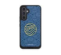 Coque de Telephone Compatible avec Samsung Galaxy A54 5G Coque NIVOpure Noire Avatar Le dernier maître de l'air Eau Produit sous Licence Officielle