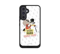 Coque de Telephone Compatible avec Samsung Galaxy A54 5G Coque NIVOpure Noire Duck Tales Produit sous Licence Officielle Dagobert Duck