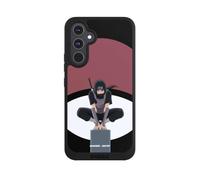 Coque de Telephone Compatible avec Samsung Galaxy A54 5G Coque NIVOpure Noire Itachi Uchiha Produit sous Licence Officielle Naruto Shippuden
