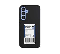 Coque de Telephone Compatible avec Samsung Galaxy A55 5G Coque NIVOpure Noire NASA Billet d'avion Cosmos