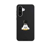 Coque de Telephone Compatible avec Samsung Galaxy A56 5G Coque NIVOpure Noire Duck Tales Dagobert Duck Disney