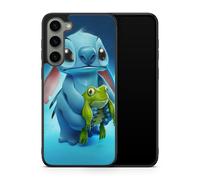 Coque De Téléphone Compatible Avec Samsung Galaxy A56 Lilo Stitch Disney Tortue Ohana Citation Case Swag Princesse Alice Mozaique Blanche Neige Cendrillon Ref 5917