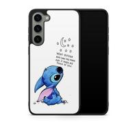 Coque De Téléphone Compatible Avec Samsung Galaxy S25 Lilo Stitch Disney Tortue Ohana Citation Case Swag Princesse Alice Mozaique Blanche Neige Cendrillon Ref 8078