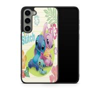 Coque De Téléphone Compatible Avec Samsung Galaxy S25 Lilo Stitch Disney Tortue Ohana Citation Case Swag Princesse Alice Mozaique Blanche Neige Cendrillon Ref 4811