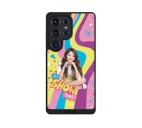 Coque de Telephone Compatible avec Samsung Galaxy S25 Ultra Coque NIVOpure Noire Produit sous Licence Officielle Soy Luna Disney