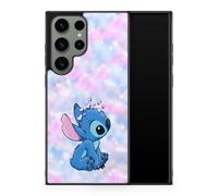 Coque De Téléphone Compatible Avec Samsung Galaxy S25 Ultra Lilo Stitch Disney Tortue Ohana Citation Case Swag Princesse Alice Mozaique Blanche Neige Cendrillon Ref 7984