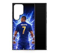 Coque de téléphone Compatible avec Samsung Galaxy S25 Ultra - Mbappe équipe de France V2 - Coque Football Silicone Sublimation
