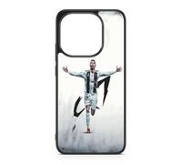 Coque de téléphone Compatible avec Xiaomi Redmi Note 13 4G - Cristiano Ronaldo - Puissance et Vitesse - Sublimation HD - Silicone Noir - Coques-en-Folie