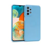 Coque de téléphone - CRONG - Samsung Galaxy A23 5G - Souple - Silicone - Bleu