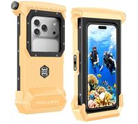 Coque de Téléphone de Plongée Professionnelle Pochette Étanche Smartphone IPX8 Pochette Téléphone Étanche Housse sous-Marin Étui de Protection pour iPhone 17 Pro 17 Air 17 Pro Max 16e 14 15 16 Pro Max