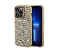 Coque de téléphone - Guess - Disco Metal Script - Or - Rigide - Chic