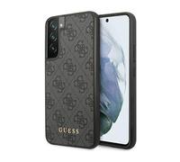 Coque de téléphone - Guess - Samsung Galaxy S23 - Gris - Protection contre chocs - Texture saffiano