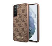 Coque de téléphone - Guess - Samsung Galaxy S23 - Marron - Texture saffiano - Protection optimale