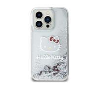 Coque de téléphone - Hello Kitty - iPhone 11 - Argent - Paillettes liquides - Rigide