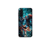 Coque de téléphone - MANIACASE - Samsung Galaxy A27 - Super Mario Fan art - Silicone TPU - Noir