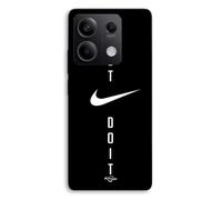 Coque de téléphone - MANIACASE - Xiaomi Redmi Note 13 5G - Silicone TPU - Noir - Nike "Just do it"