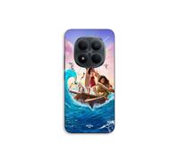 Coque de téléphone - MANIACASE - Xiaomi Redmi Note 15 Pro 5G - Silicone TPU - Motif Vaiana 2 (Disney) - Noir