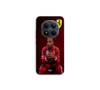 Coque de téléphone - MANIACASE - Xiaomi Redmi Note 15 Pro 5G - Silicone TPU - Noir - Design Scuderia Ferrari