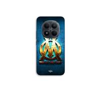 Coque de téléphone - MANIACASE - Xiaomi Redmi Note 15 Pro Plus 5G - Silicone TPU - Dorée brillante - Motif OM