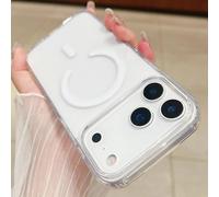 Coque De Téléphone Originale En Acrylique Transparent,Étui De Charge Sans Fil Magsafe Pour Iphone 17 Air 16 15 14 13 11 12 Pro Max Mini 8 7 Plus Xs.Clear.Iphone 11