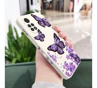 Coque De Téléphone Papillons Violets,Étui Pour Xiaomi Redmi Note 14 13 12 12s 11 11s 10 10a 10t 10s 9t 9 8 7 Pro Plus 10c 9t 4g 5g.White 1.Note 11 Proplus 5g