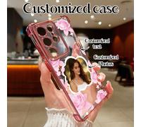 Coque de téléphone personnalisée avec photo imprimée (1 pièce), impression couleur UV haute définition / Coque de protection antichoc avec coins violet foncé pour un effet 3D. Répond à tous vos besoin