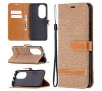 Coque De Téléphone Pour Huawei P50 Pro Étui Flip Cover Sac Bumper Marron