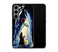 Coque De Téléphone Pour Samsung Galaxy A33 La Belle Et La Bete Disney Dessin Animé Rose Eternelle Ref 100