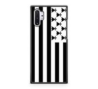 Coque De Téléphone Pour Samsung Galaxy Note 10 Plus Drapeau Bretagne Breizh Breton Gwenn Ha Du Ref 44