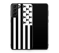 Coque De Téléphone Pour Samsung Galaxy S22 Plus Drapeau Bretagne Breizh Breton Gwenn Ha Du Ref 115