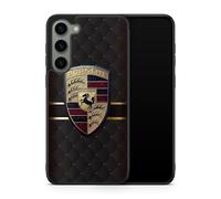 Coque De Téléphone Pour Samsung Galaxy S23 Ferrari Bugatti Bmw Voiture Luxe Car Ref 6621