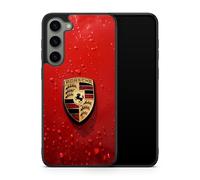 Coque De Téléphone Pour Samsung Galaxy S23 Ferrari Bugatti Bmw Voiture Luxe Car Ref 7589