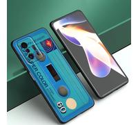 Coque de téléphone rétro à Cassette Vintage pour Xiaomi Mi A2 8 9 SE Note 10 10T 11 12 Lite 9T 11T 12S 12T Pro A3 6X 12X Couverture Noire, 04, pour Mi 9T (9TPro)
