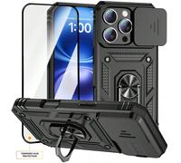 Coque de téléphone robuste avec support pivotant à 360 degrés, compatible avec 16 Pro Max, Redmi Note 11/12/13 Pro+, Pixel 9 Pro, Apple 11/12/13/14/15 Pro Max, A14/A24/34/35/54/55, S23/24, S22 U, OPPO