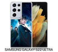 Coque de téléphone - Samsung Galaxy S22 ULTRA - Silicone TPU - Petit Harry Potter