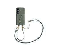 Selencia Coque de télephone Sera avec cordon et porte-cartes enveloppe pour Samsung Galaxy S25 / S24 - Sage Green
