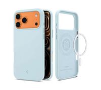 Coque de téléphone Spigen Silicone Fit MagSafe Bleu