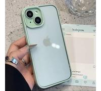 Coque De Téléphone Transparente Bonbon De Luxe,Étui De Protection Pare-Chocs En Acrylique Transparent Pour Iphone 17 16 15 14 13 12 11 Pro Max Plus.Green.For Iphone 17