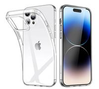 Coque de téléphone transparente en silicone souple pour iPhone, coque arrière transparente pour iPhone 16, 11, 12, 13, 14, 15 Pro Max, XS Max, Poly 8, 7Plus