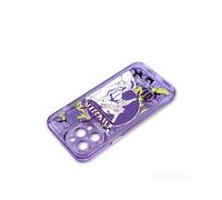 Coque de téléphone violet clair NEON GENESIS EVANGELION EVA-01 pour iPhone 14, 13 Pro Max, 12, 11, X,