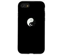 Coque de téléphone Yin Yang | Soleil & Lune Esthétique Minimaliste Coque pour iPhone SE (2020) / 7/8