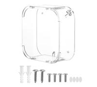 Coque de Transparente pour Ordinateur hôte Compact | Étui de en acrylique, placement de comptoir bien rangé, affichage de bureau minimal, pièces de