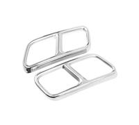 Coque De Tuyau D'Echappement Accessoires De Garniture De Couvercle D'échappement De Voiture, Pour Mercedes Benz Pour Classe S W221 W222 C217 W251 X166(Silver)