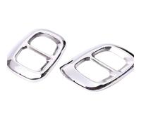 Coque De Tuyau D'Echappement Accessoires De Garniture De Tuyau D'échappement Arrière De Voiture, Pour Mercedes Benz Pour GLA Classe X156 2015 - 2018(Silver)