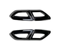 Coque De Tuyau D'Echappement Couvercle De Tuyau D'échappement Arrière De Voiture, Accessoires De Décoration Pour Passat B8 Variante 2015 - 2019(Black)